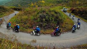 Conquer the sky on your Vietnam Tours scooter adventure